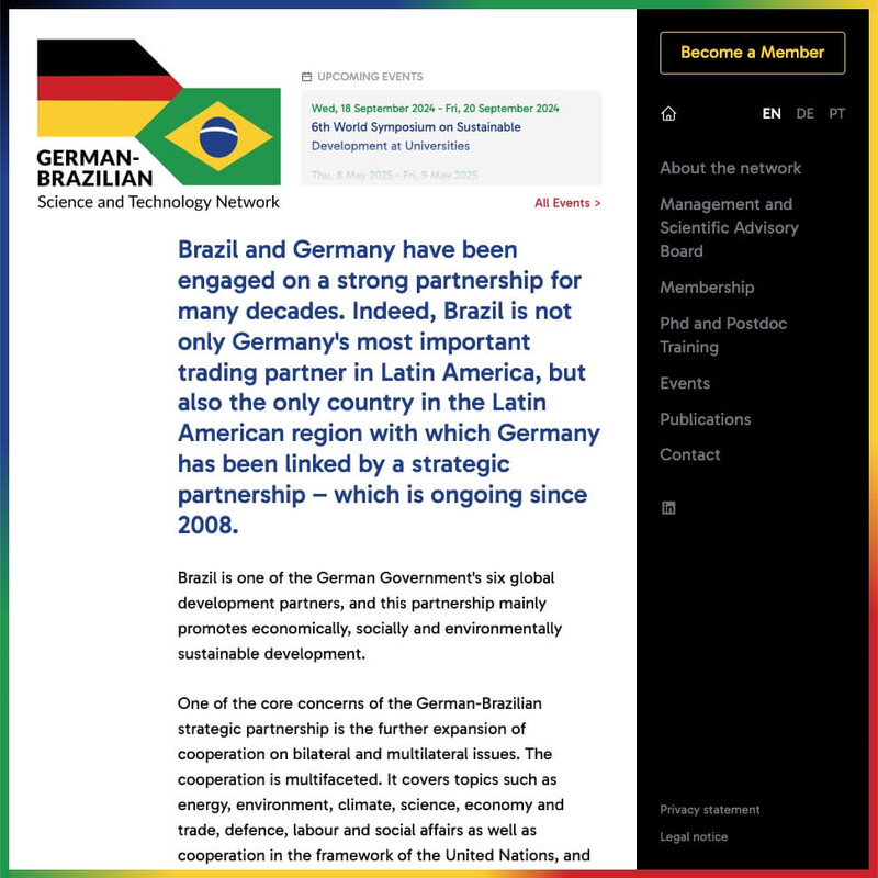 German-Brazilian Science and Technology Network